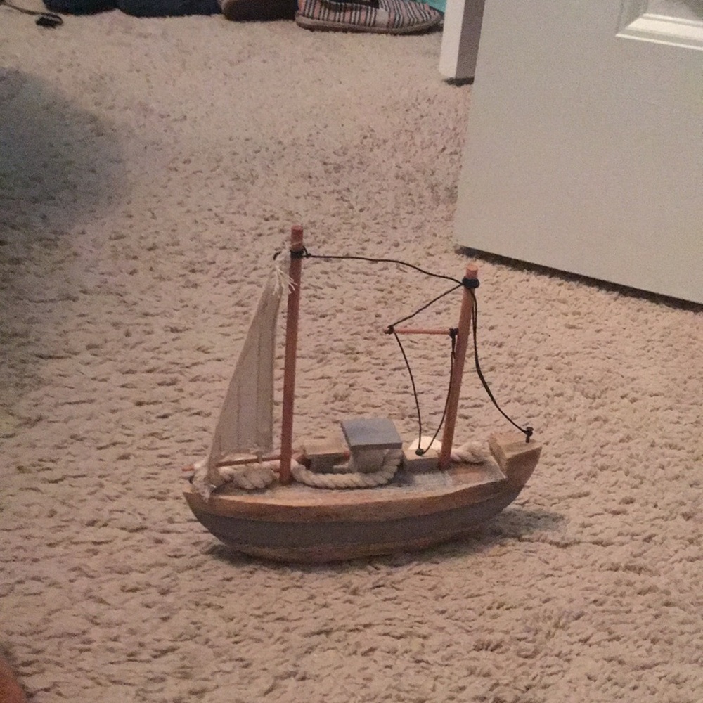 A sailing boat